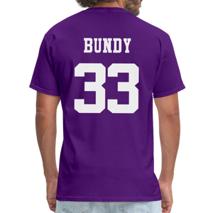 Polk High Front Print and (Back Print) Unisex Classic T-Shirt - purple