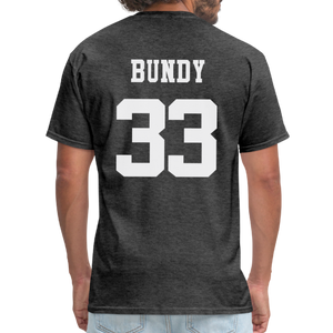 Polk High Front Print and (Back Print) Unisex Classic T-Shirt - heather black