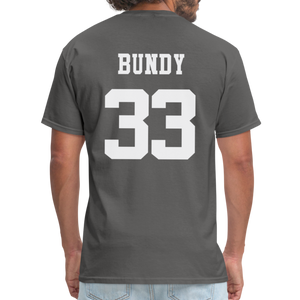 Polk High Front Print and (Back Print) Unisex Classic T-Shirt - charcoal