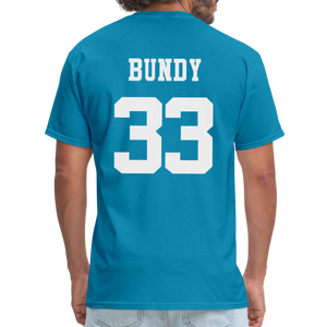 Polk High Front Print and (Back Print) Unisex Classic T-Shirt - turquoise