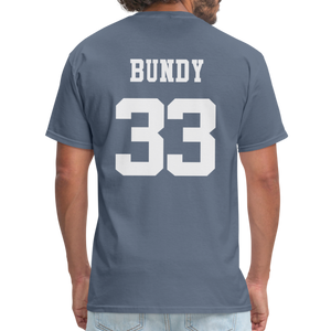 Polk High Front Print and (Back Print) Unisex Classic T-Shirt - denim