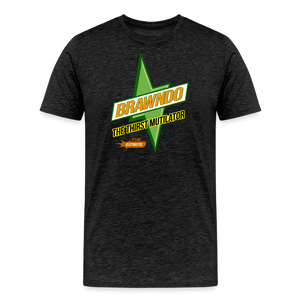 Brawndo - Its Got Electrolytes V2 Men's Premium T-Shirt - charcoal grey