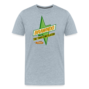 Brawndo - Its Got Electrolytes V2 Men's Premium T-Shirt - heather ice blue