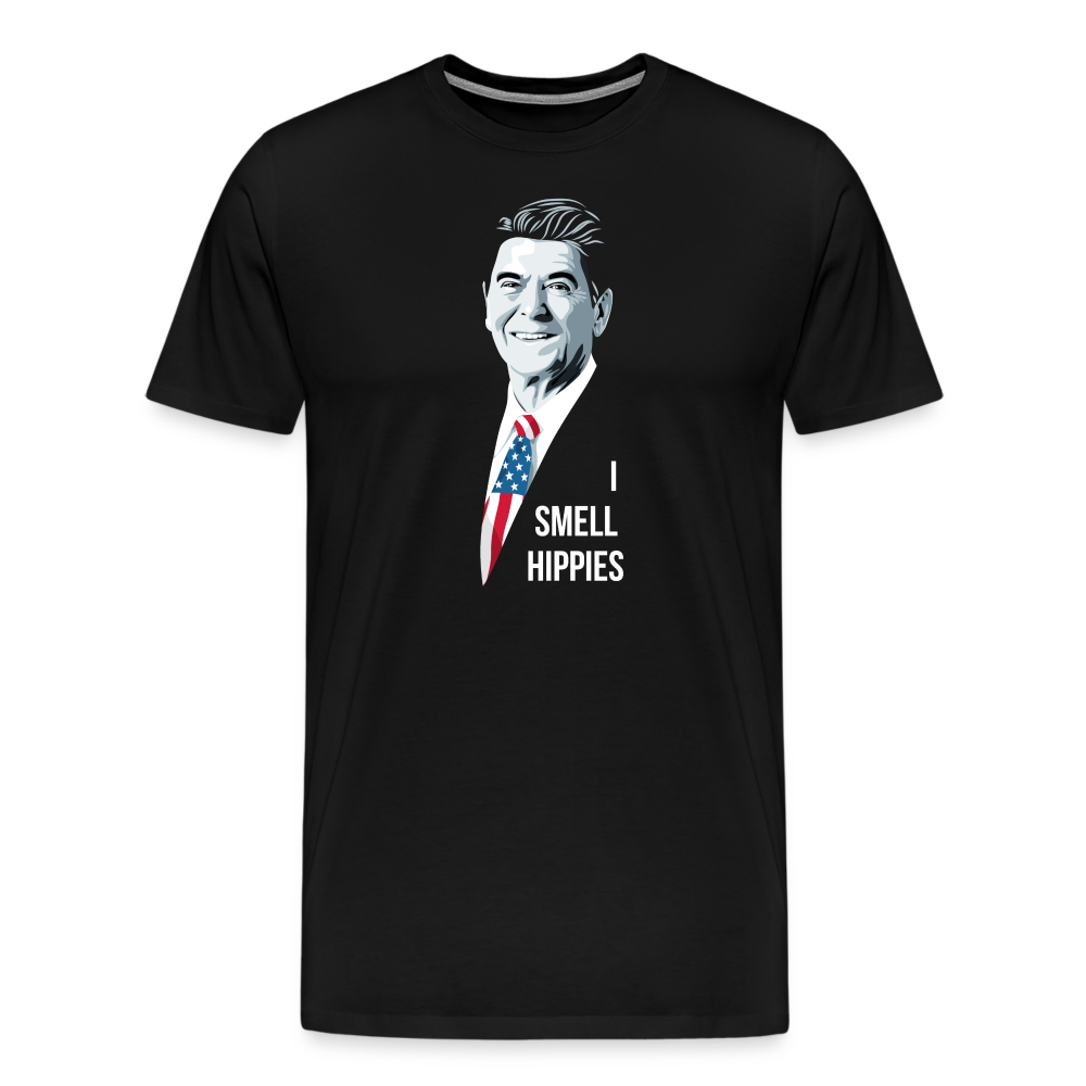 I Smell Hippies Men's Premium T-Shirt - black