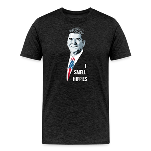 I Smell Hippies Men's Premium T-Shirt - charcoal grey