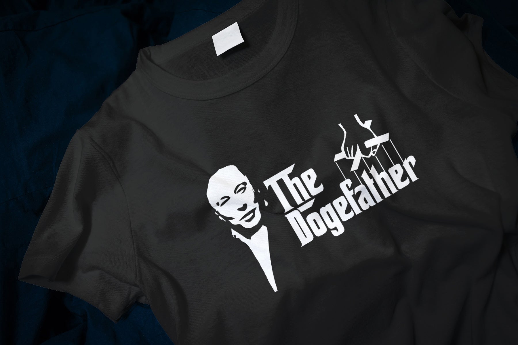 The DogeFather Dogecoin Classic T-Shirt