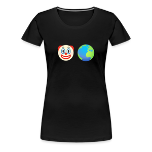 Clown World Women’s Premium T-Shirt - black