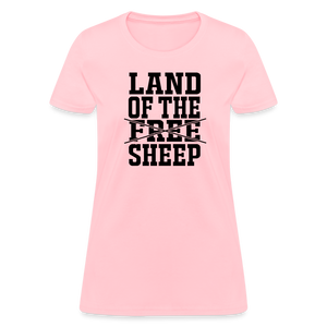 Land Of The Sheep Women's T-Shirt - pink