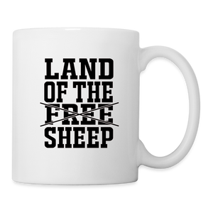 Land Of The Sheep Coffee/Tea Mug - white