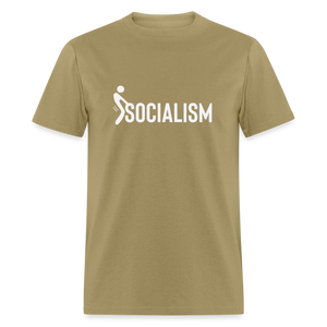 F**k Socialism Classic T-Shirt - khaki