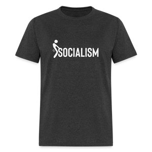 F**k Socialism Classic T-Shirt - heather black