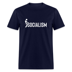 F**k Socialism Classic T-Shirt - navy