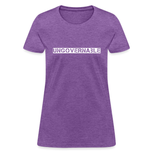 Ungovernable Women's T-Shirt - purple heather