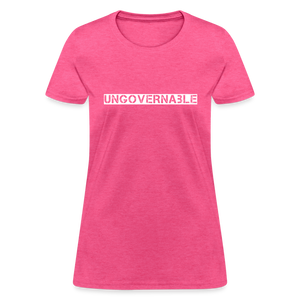 Ungovernable Women's T-Shirt - heather pink