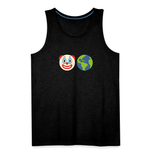Clown World Men’s Premium Tank - charcoal grey