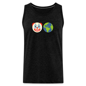Clown World Men’s Premium Tank - charcoal grey