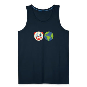 Clown World Men’s Premium Tank - deep navy