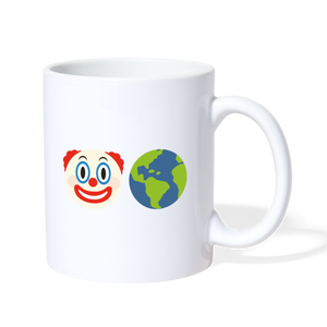 Clown World Coffee/Tea Mug - white