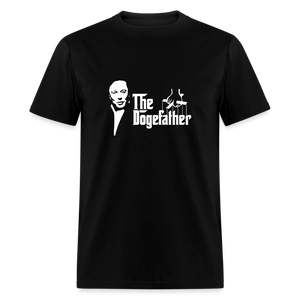 The DogeFather Dogecoin Classic T-Shirt - black