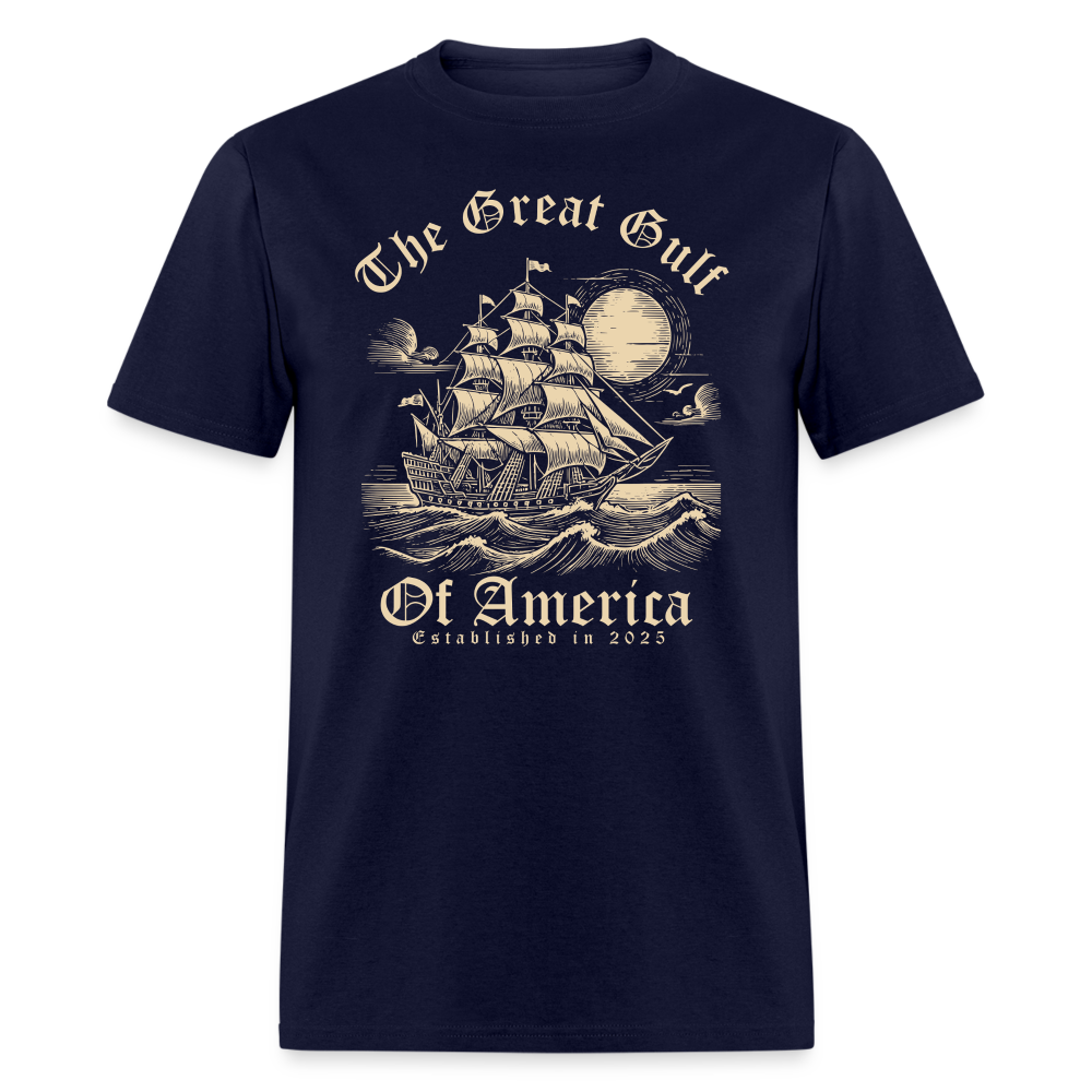 The Great Gulf Of America Est. 2025 Classic T-Shirt - navy