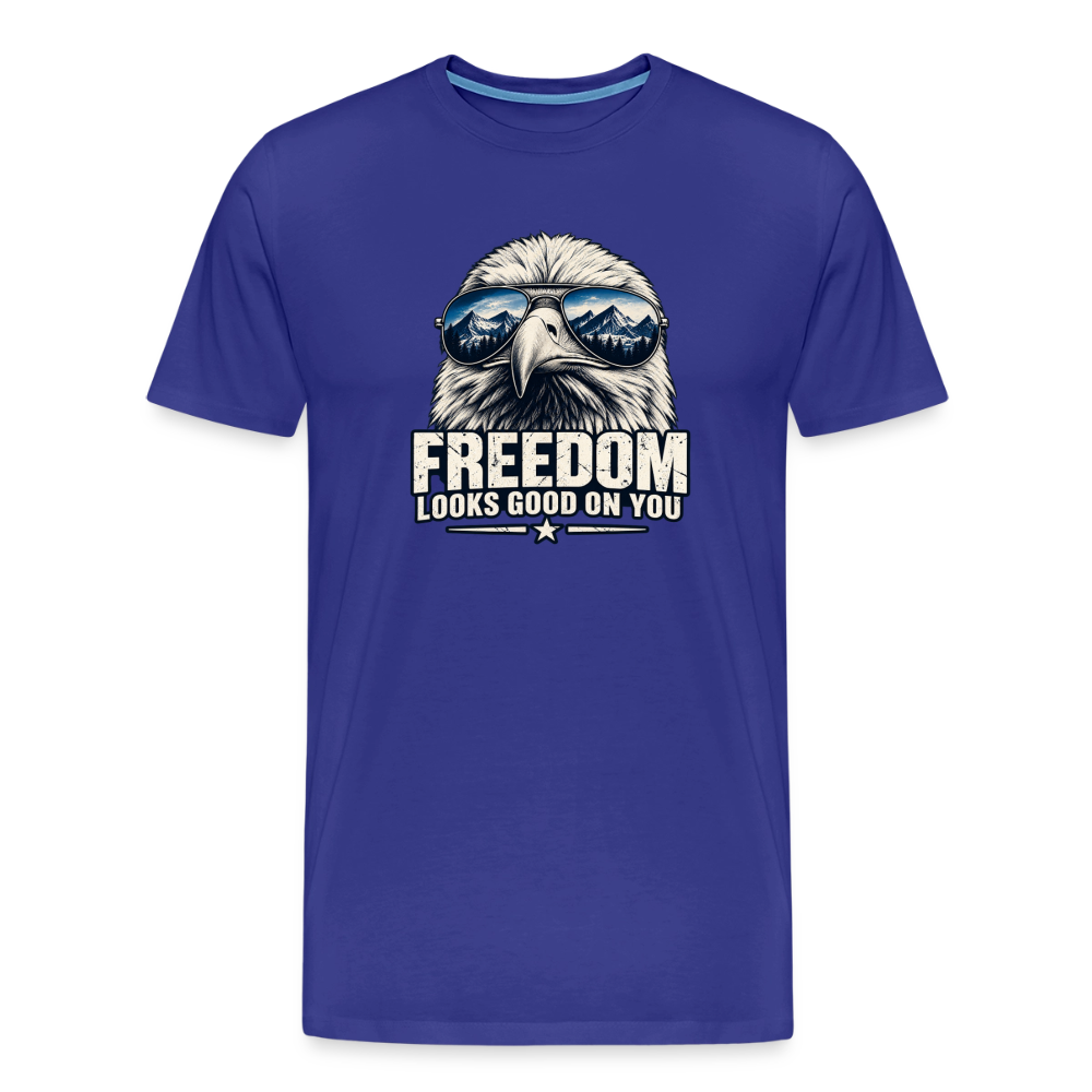 Freedom Looks Good on You Premium T-Shirt - royal blue