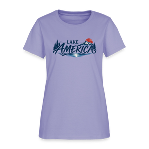 Lake America Women's T-Shirt - lavender