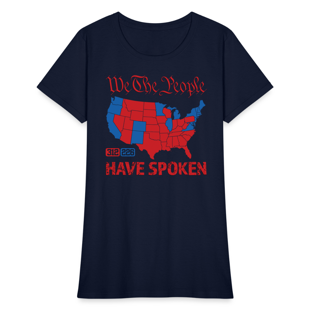 We The People Have Spoken Women's T-Shirt - navy