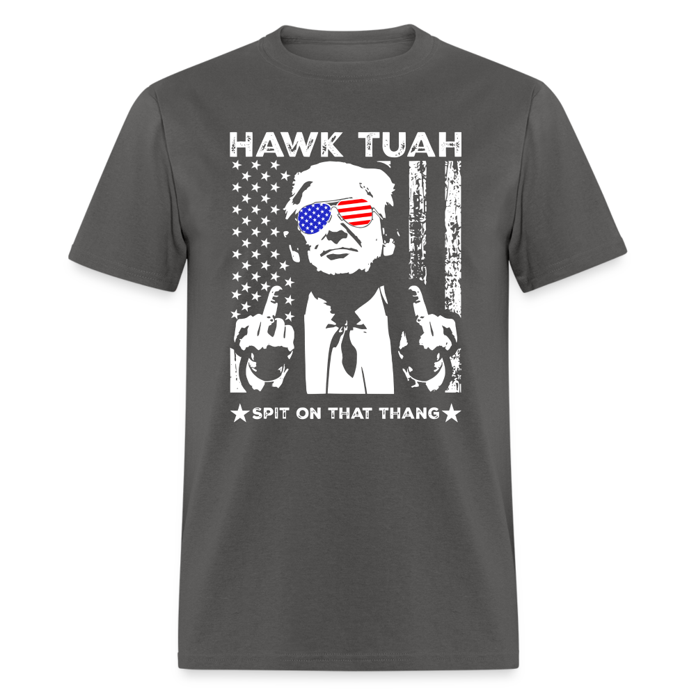 Hawk Tuah - Spit on That Thang Classic T-Shirt - charcoal