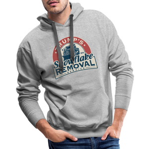 Trump's Snowflake Removal Service Men’s Premium Hoodie - heather grey