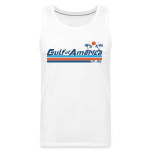 Gulf of America Men’s Premium Tank - white