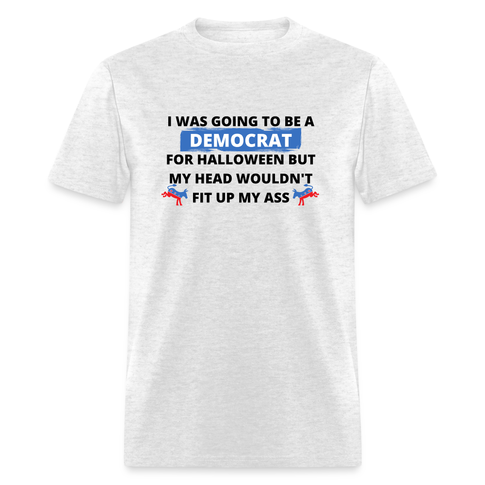 I was going to be a Democrat for Halloween Funny Classic T-Shirt - light heather gray