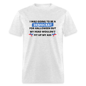 I was going to be a Democrat for Halloween Funny Classic T-Shirt - light heather gray