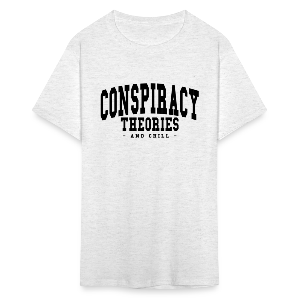 Conspiracy theories and chill Unisex Classic T-Shirt - light heather gray