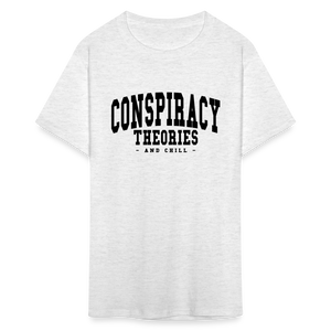 Conspiracy theories and chill Unisex Classic T-Shirt - light heather gray