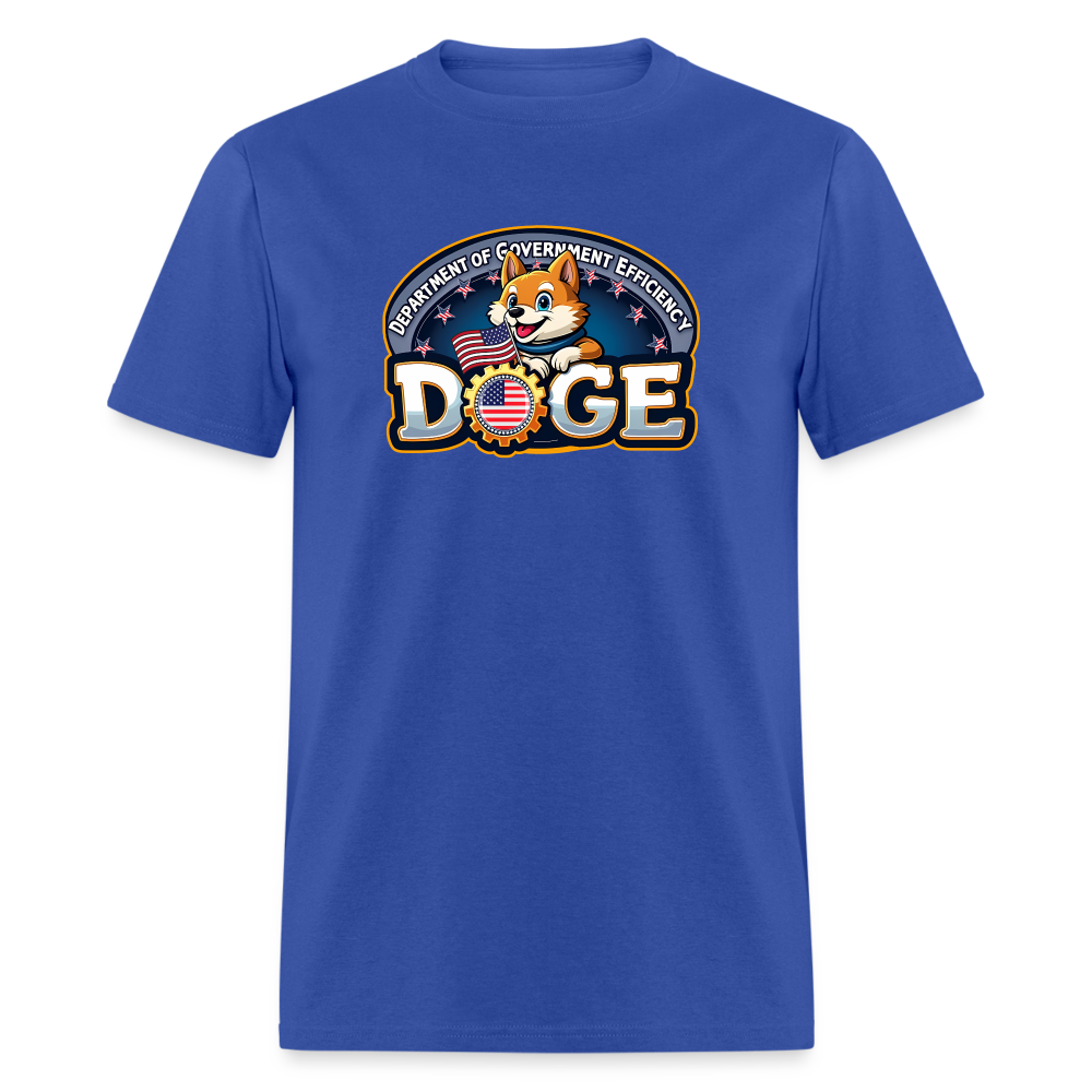 (DOGE) Department of Government Efficiency Classic T-Shirt - royal blue