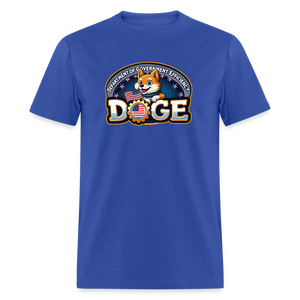 (DOGE) Department of Government Efficiency Classic T-Shirt - royal blue