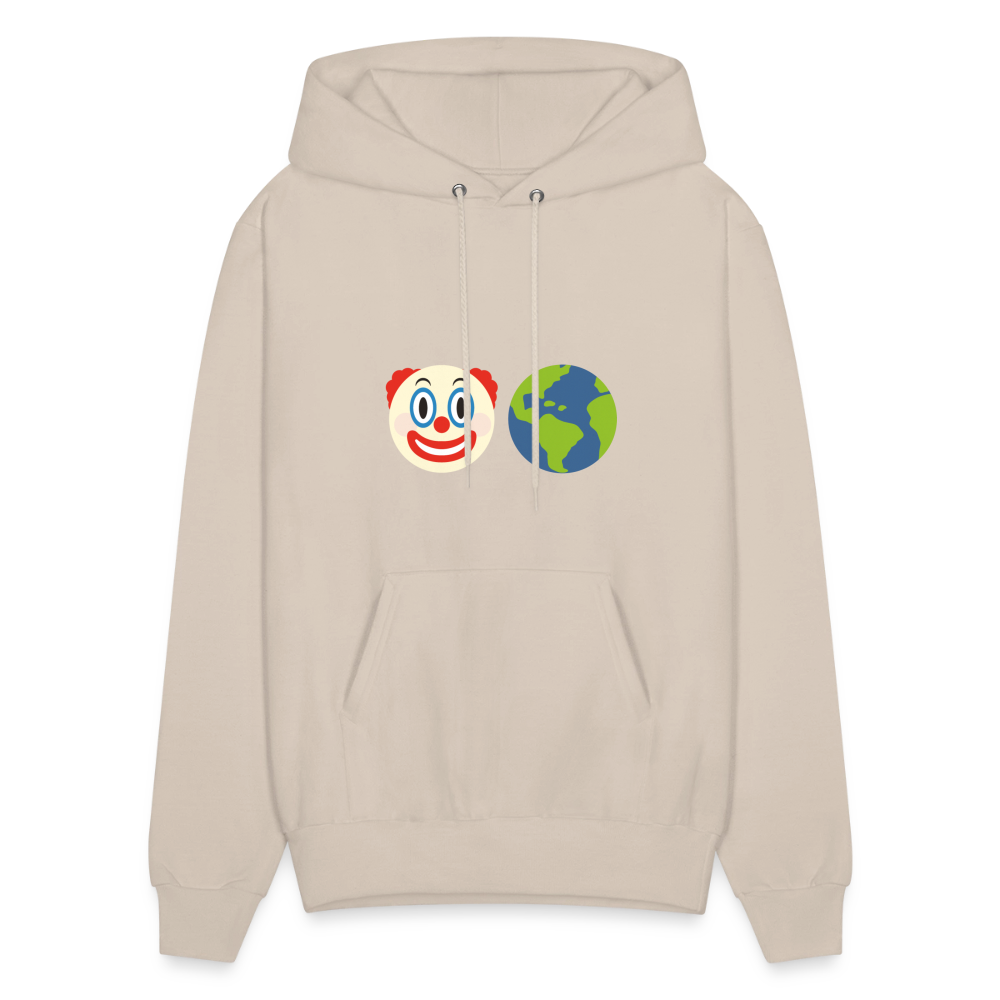 Clown World Men's Hoodie - Sand