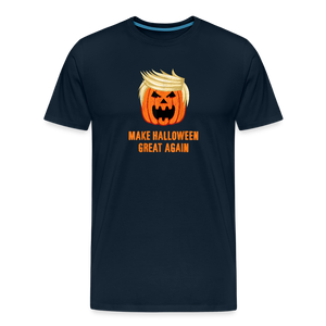 Make Halloween Great Again Men's Premium T-Shirt - deep navy