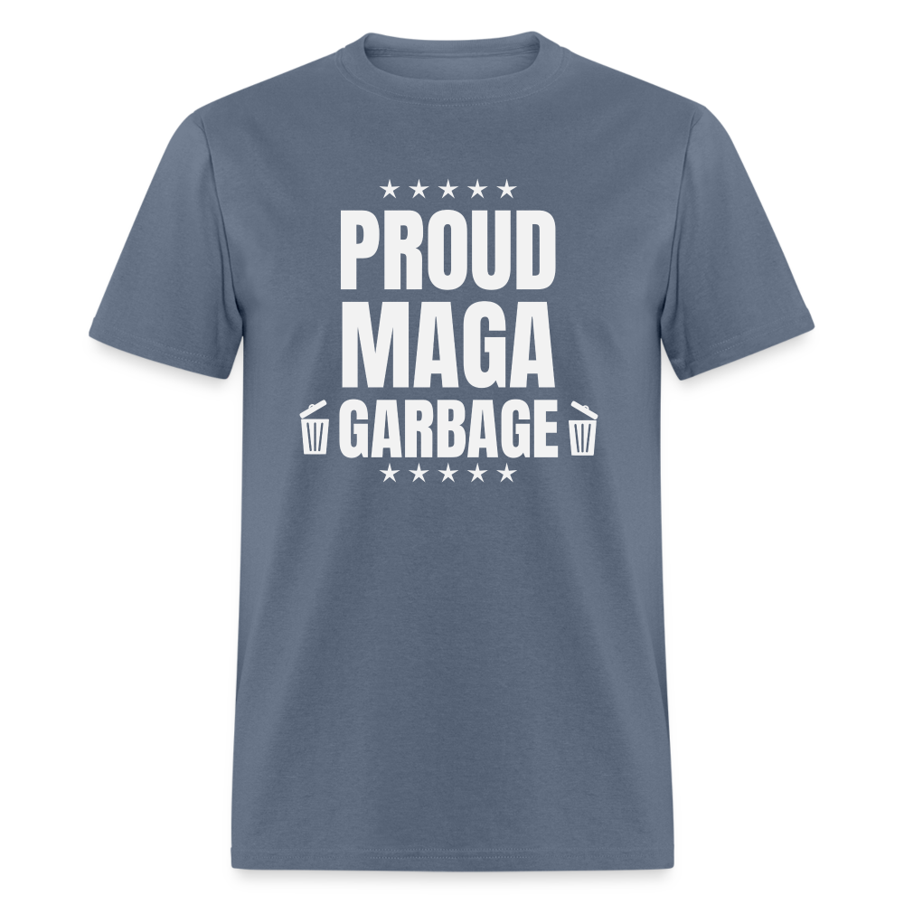 Proud MAGA Garbage Classic T-Shirt - denim