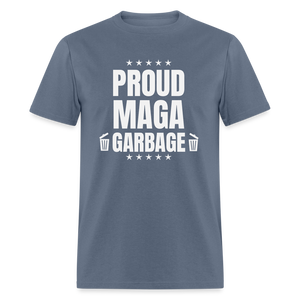 Proud MAGA Garbage Classic T-Shirt - denim