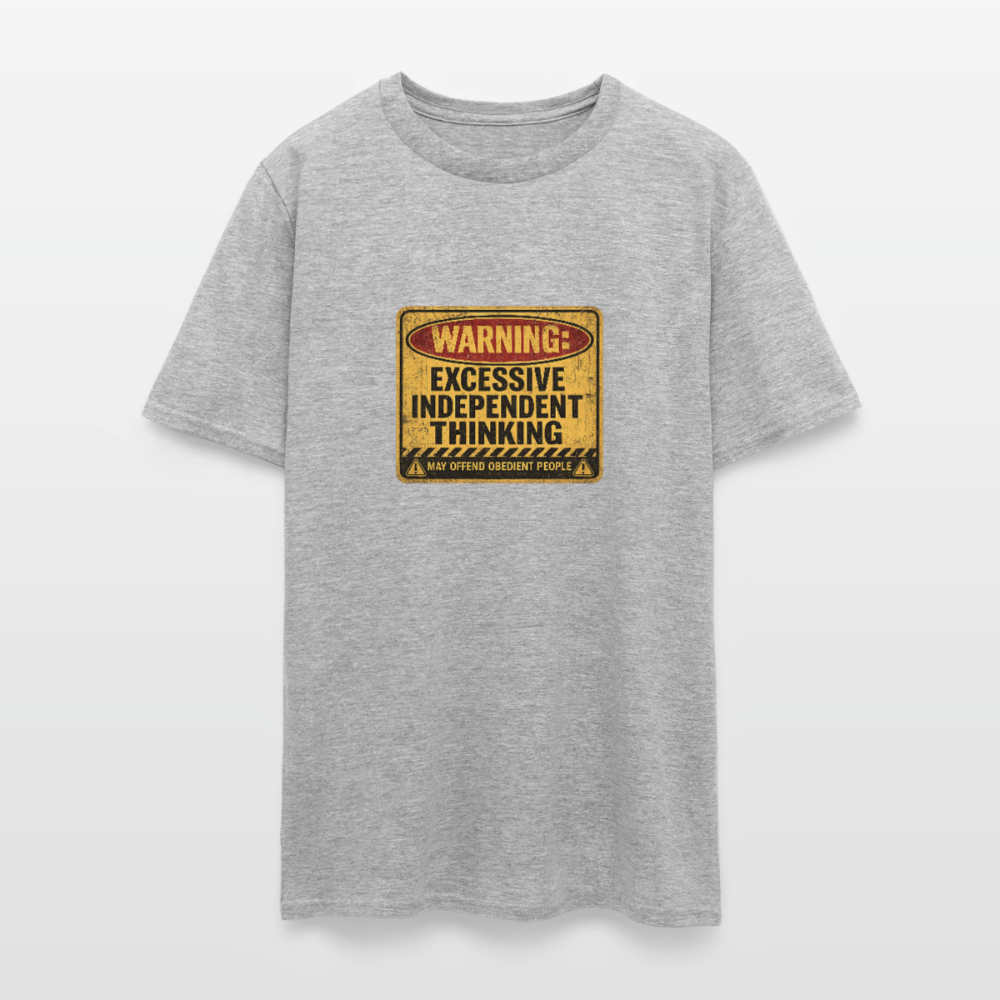 May Offend Obedient People Men's T-Shirt - heather gray