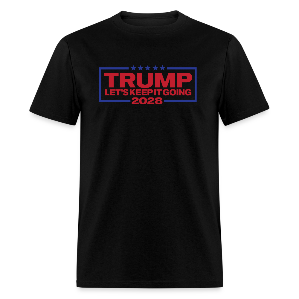 Trump For President 2028 Funny Classic T-Shirt - black