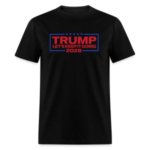 Trump For President 2028 Funny Classic T-Shirt - black