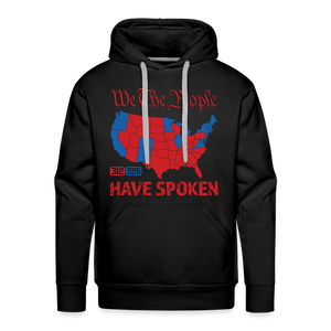 We The People Have Spoken Men’s Premium Hoodie - black