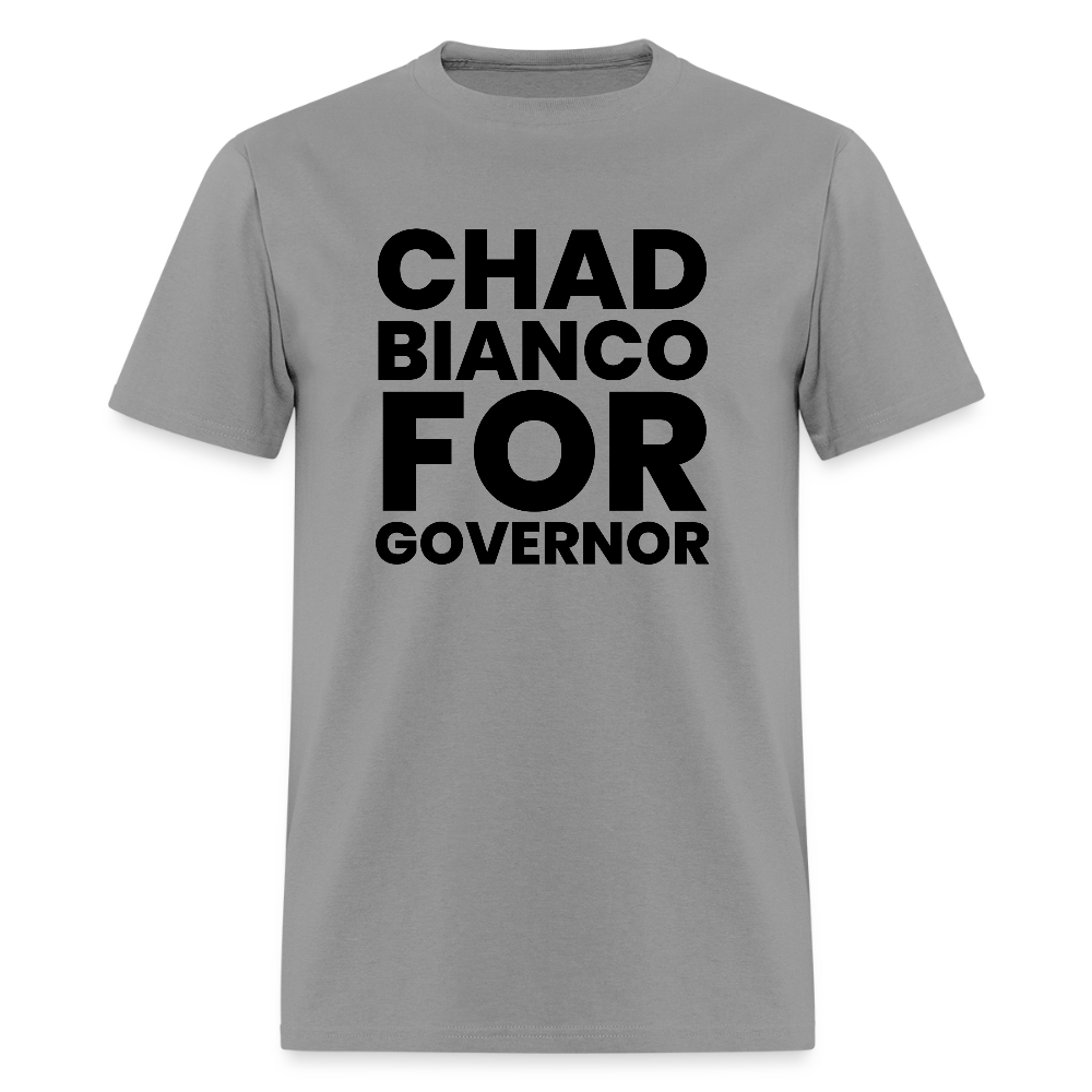 Chad Bianco for Governor  Men's T-Shirt - gravel 