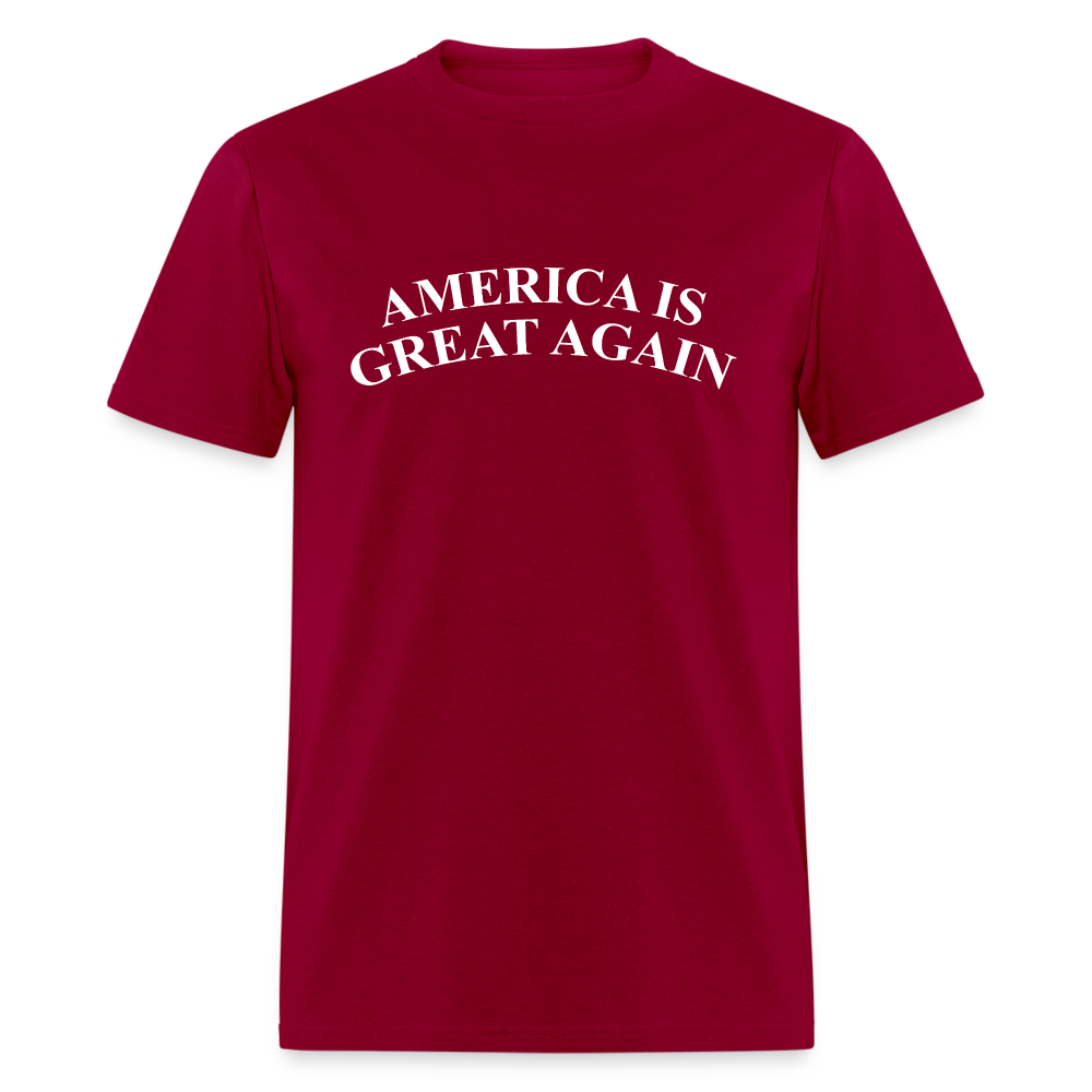 America Is Great Again Unisex Classic T-Shirt - dark red