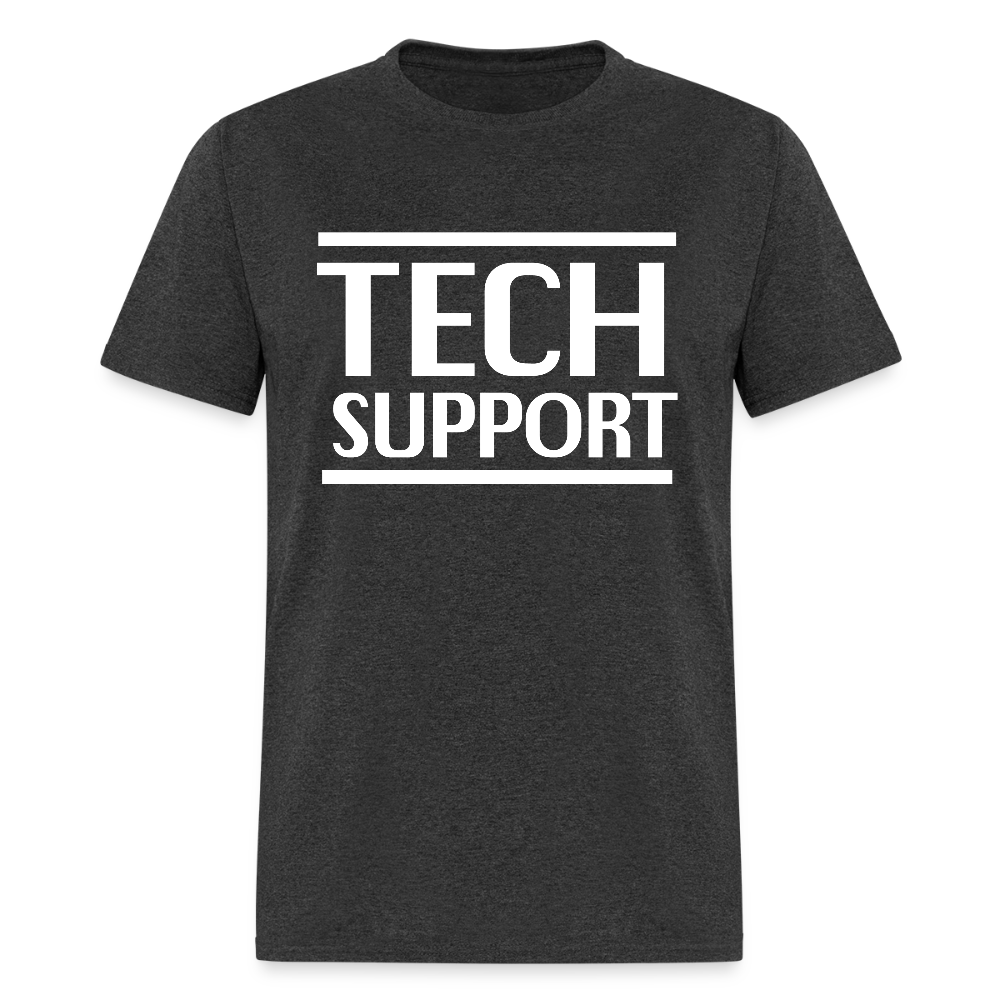 Tech Support Elon Musk Parody Unisex Classic T-Shirt - heather black