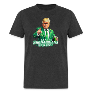 Let The Shenanigans Begin Classic T-Shirt - heather black