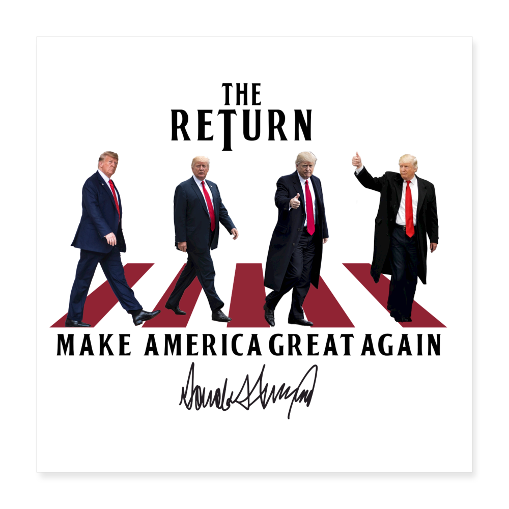 The Return Poster 16x16 - white