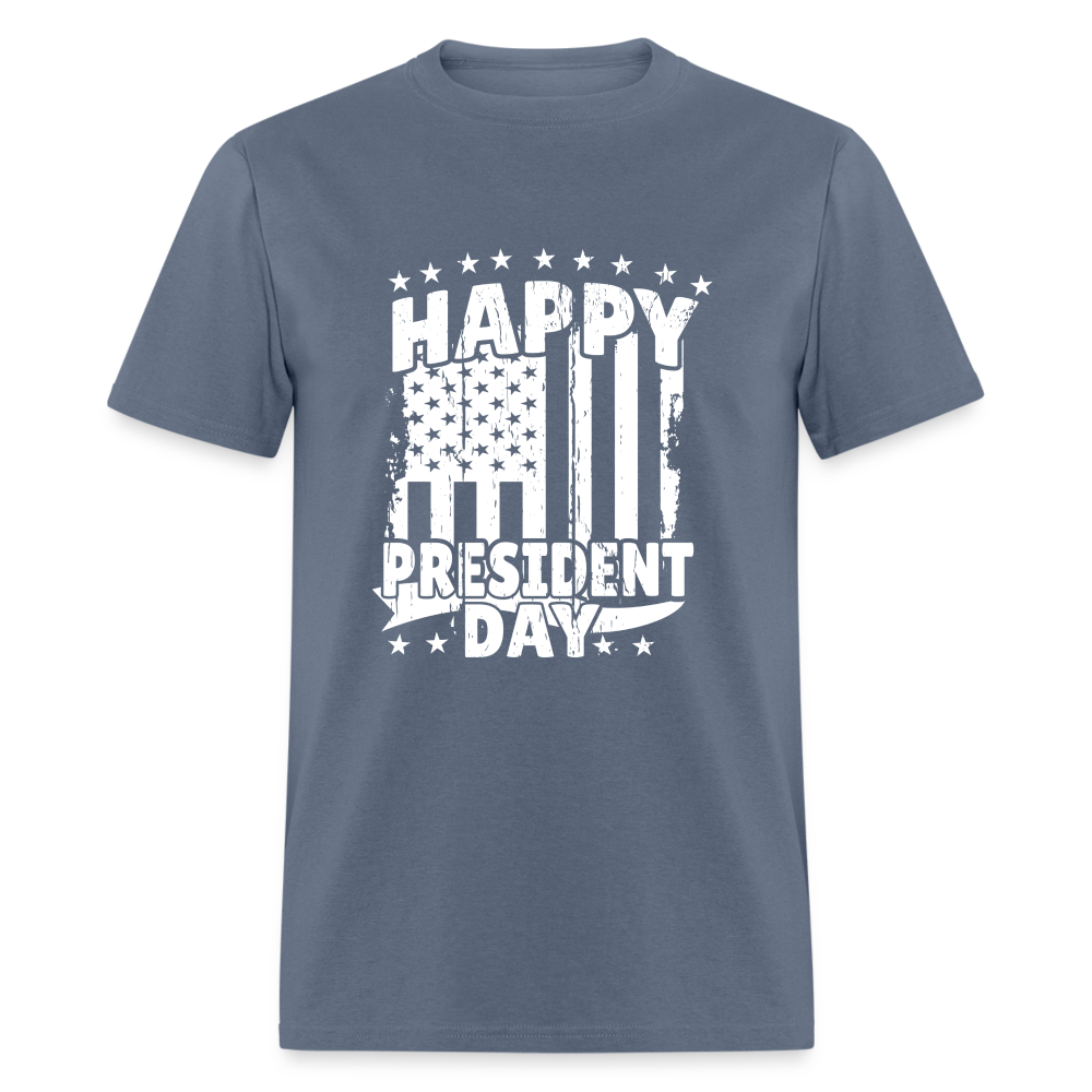 Happy President Day Unisex Classic T-Shirt - denim